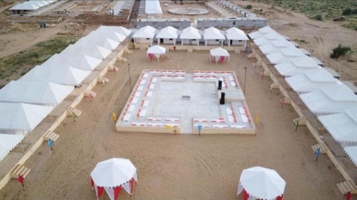 The Desert Royal Heritage Camp Jaisalmer Exteriör bild