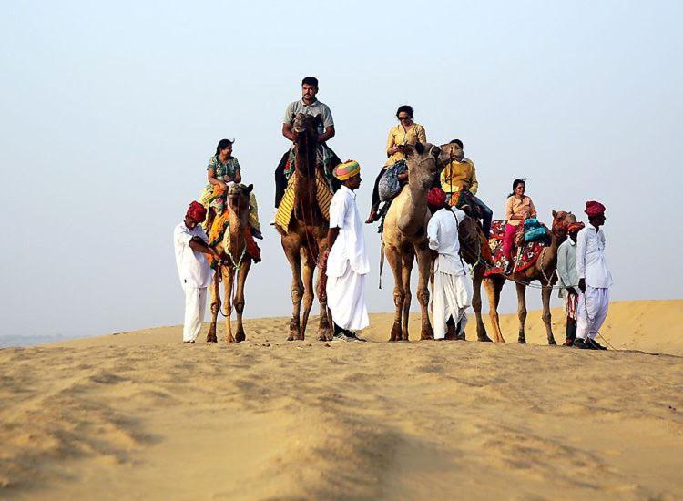 The Desert Royal Heritage Camp Jaisalmer Exteriör bild