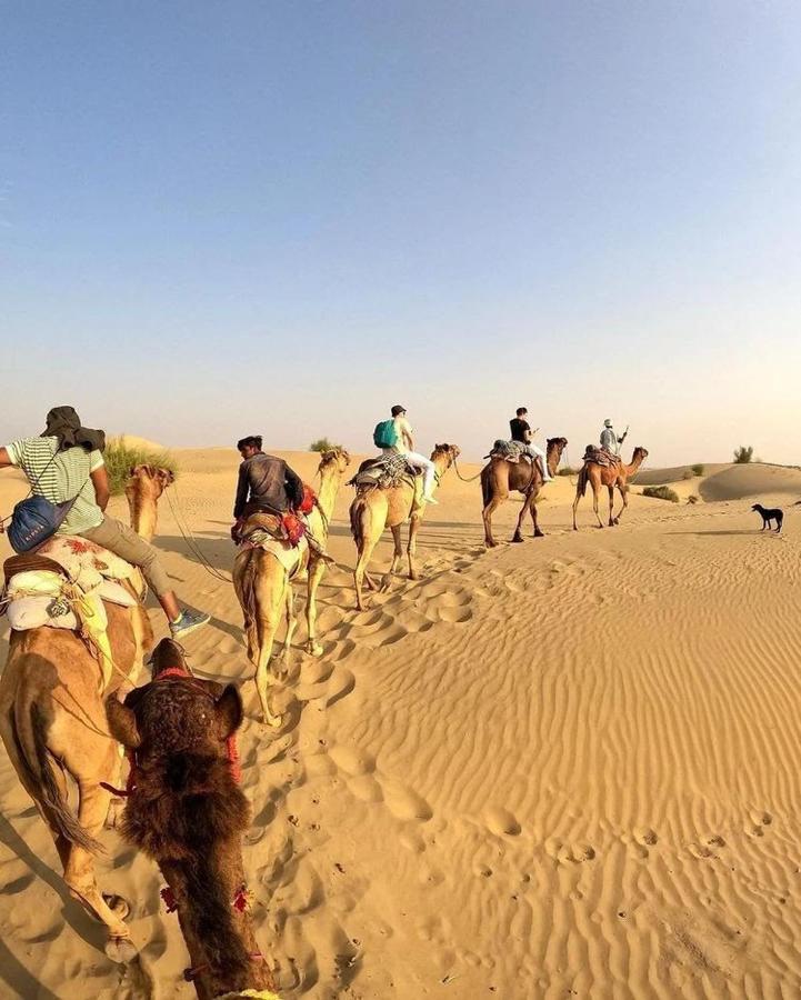 The Desert Royal Heritage Camp Jaisalmer Exteriör bild